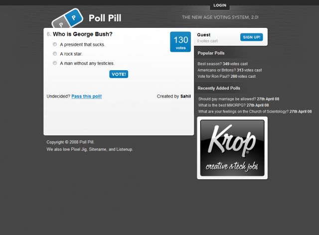 Poll Pill screenshot