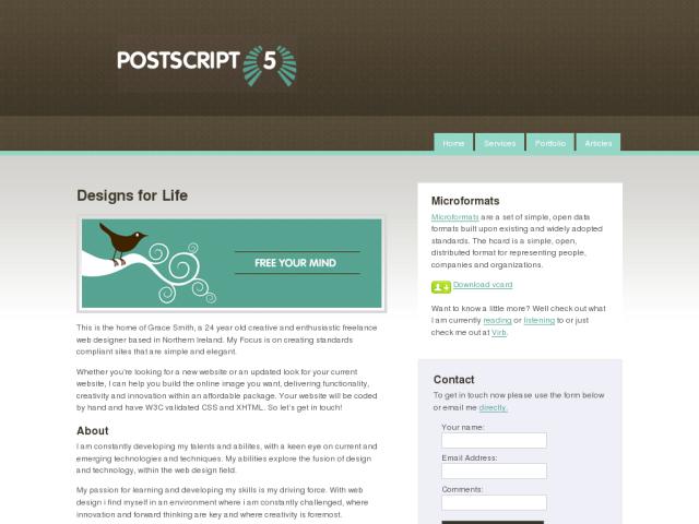Postscript5 screenshot