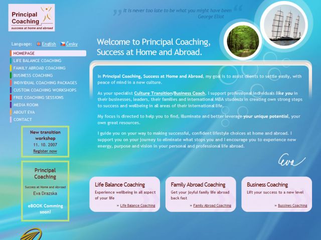 Principal Coaching screenshot