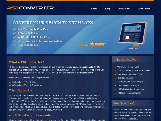 PSD Converter screenshot