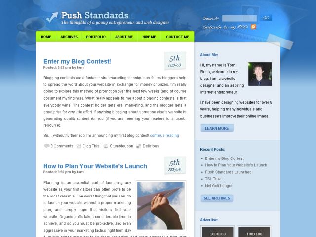 Push Standards screenshot