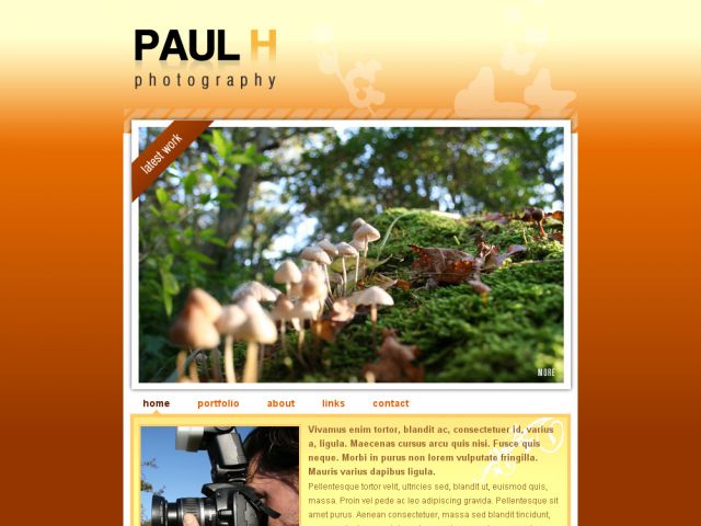 Paul H Photography screenshot