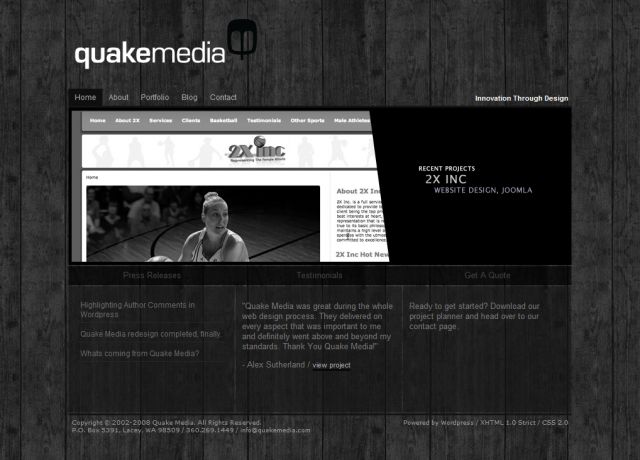 Quake Media screenshot