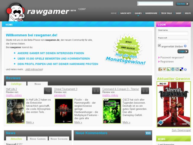 rawgamer screenshot