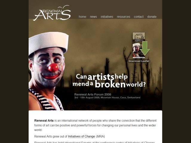 Renewal Arts screenshot
