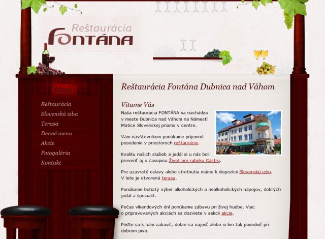 Restauracia Fontana screenshot