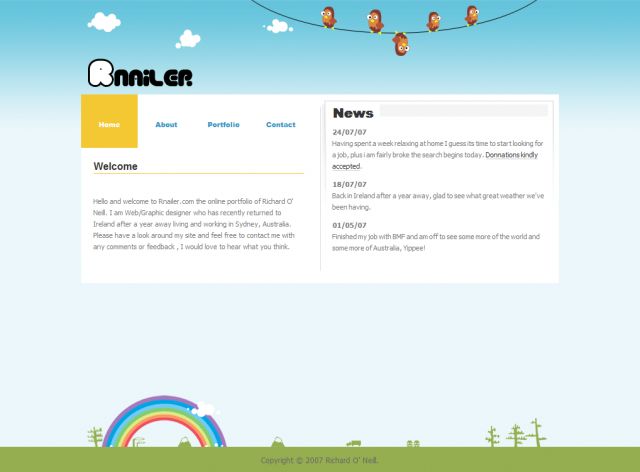 RNAILER.com screenshot