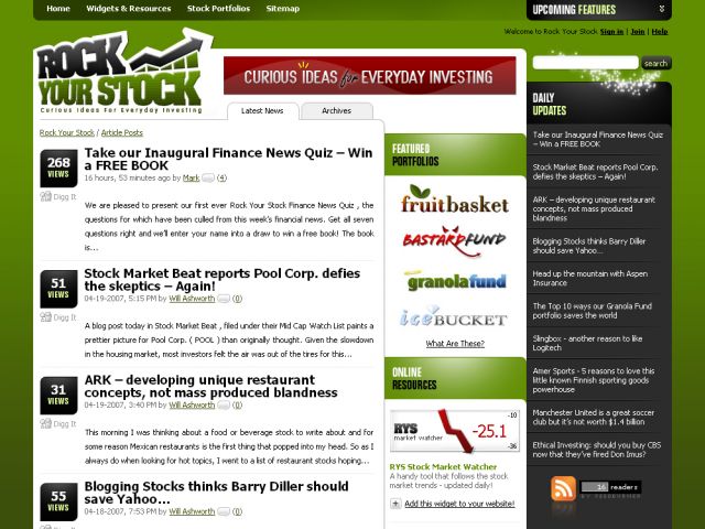 Rock Your Stock screenshot