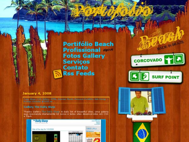 Portfolio Beach screenshot