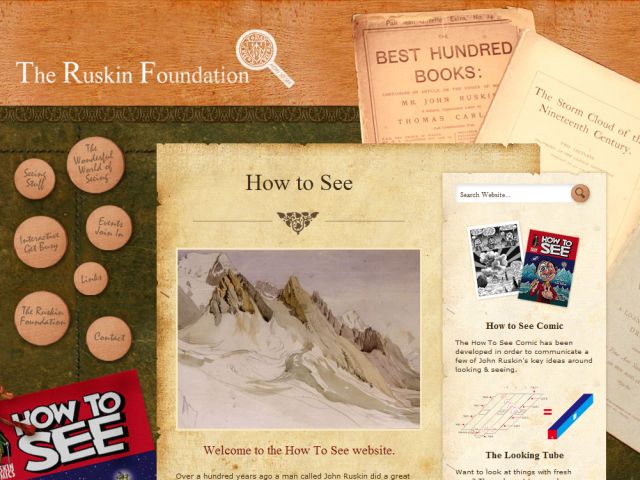 Ruskin Foundation screenshot