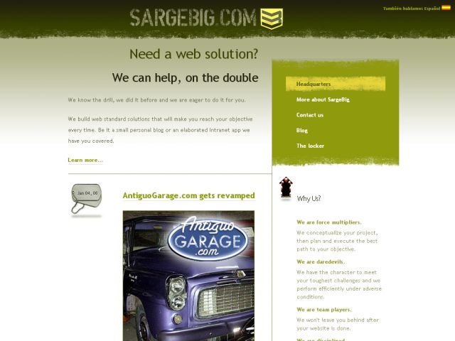 SargeBig screenshot