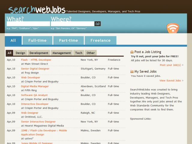 SearchWebJobs screenshot