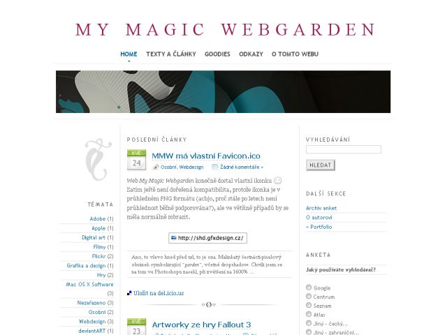 My Magic Webgarden screenshot
