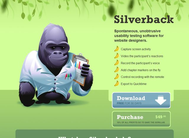 Silverback screenshot