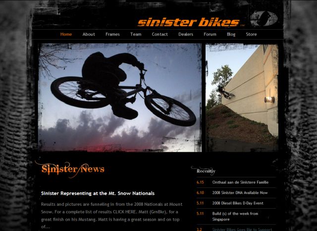 Sinister Bikes screenshot