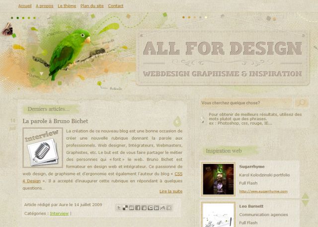 All For Design screenshot