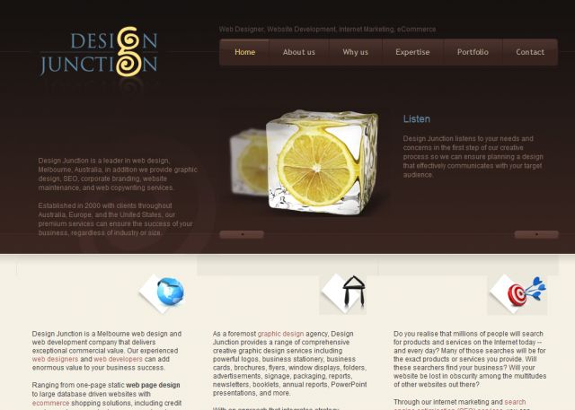 Design Junction : Web Design screenshot