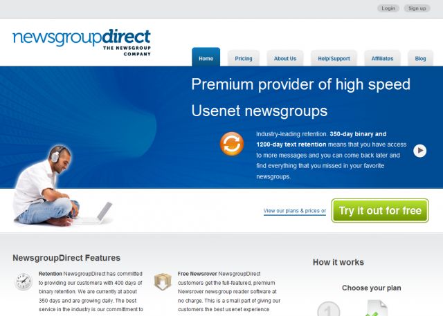 Newsgroup Direct screenshot