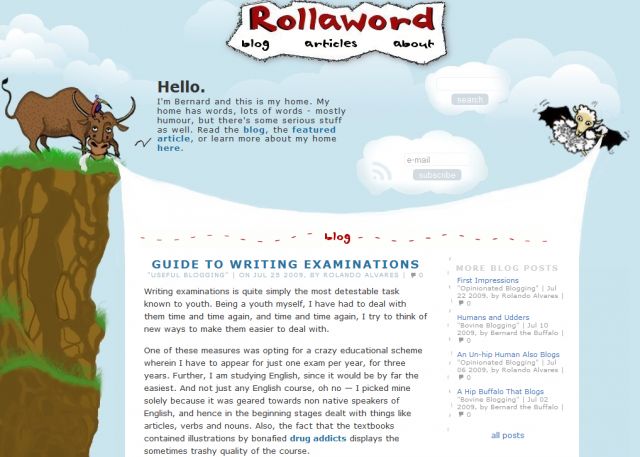 Rollaword screenshot