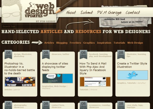 Web Design Updates screenshot