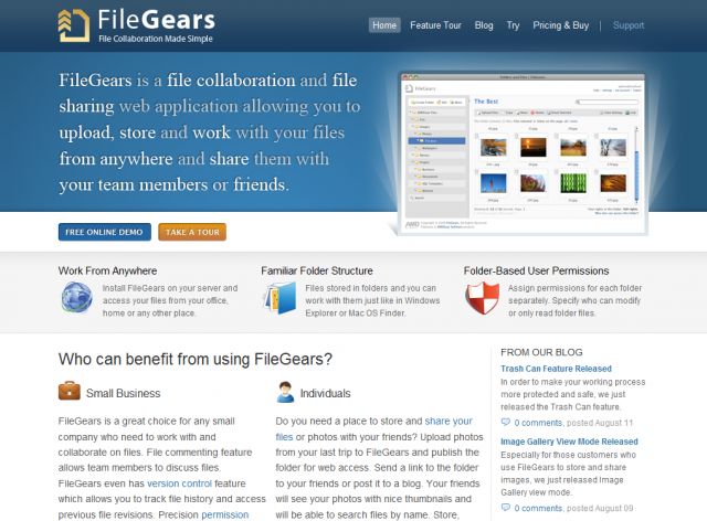 FileGears screenshot
