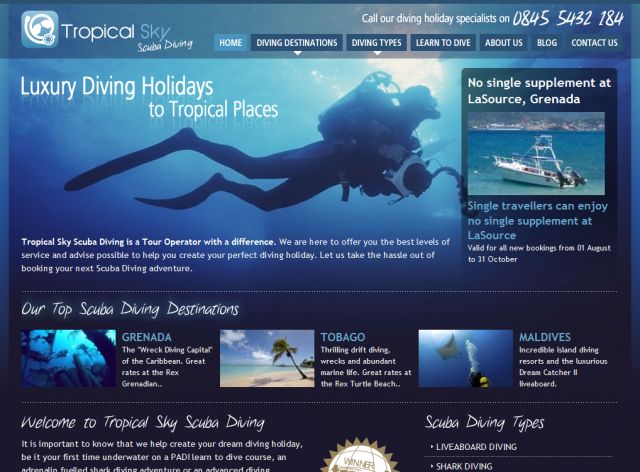 Holidays 4 Scuba Diving screenshot