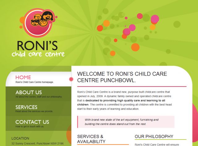 Ronis Child Care screenshot