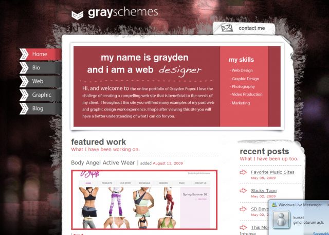 Grayschemes screenshot