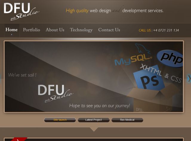 Dfu Web Studio screenshot