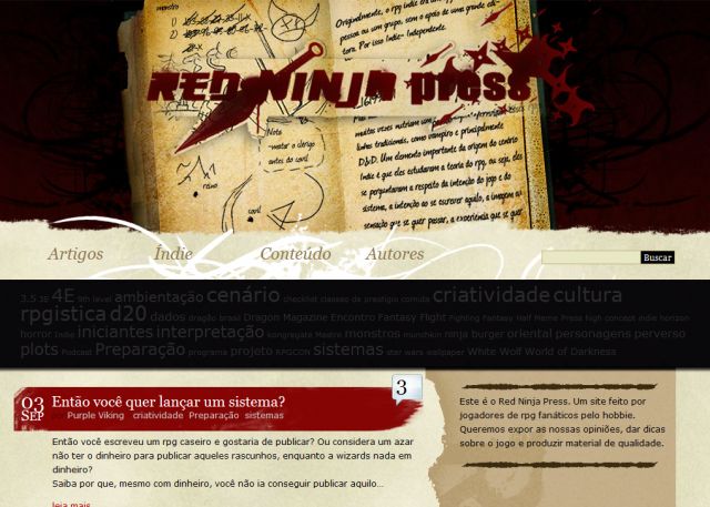 Red Ninja Press screenshot