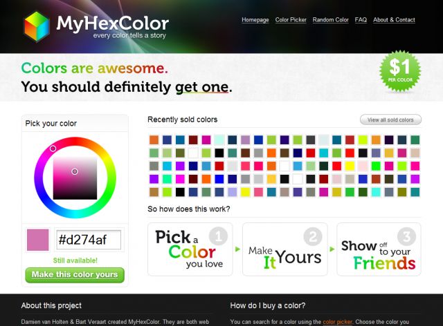 MyHexColor screenshot
