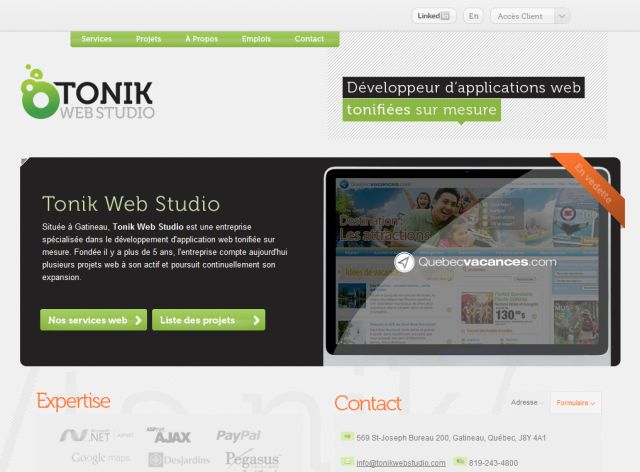 tonikwebstudio screenshot