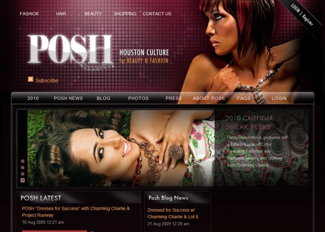 Posh Magazine screenshot