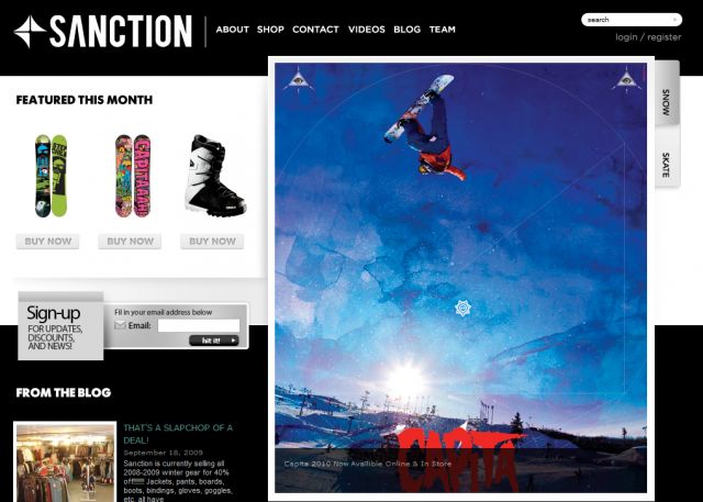 Sanction Skate & Snow screenshot