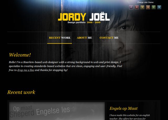 jordyjoel.nl screenshot