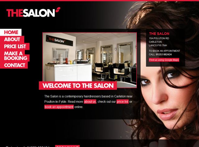 The Salon Hair screenshot