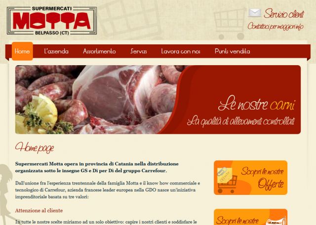 Supermercati Motta screenshot