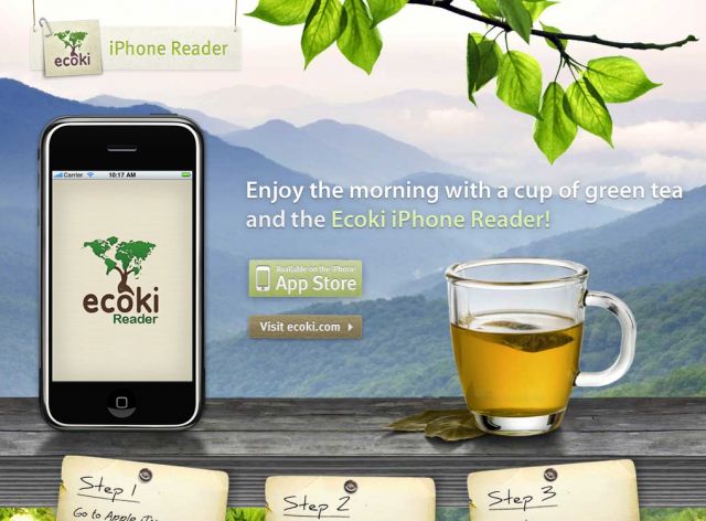 Ecoki for iPhone screenshot