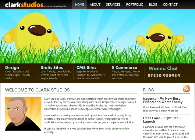 Clark Studios screenshot