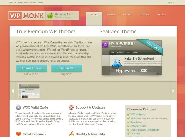 WPmonk screenshot