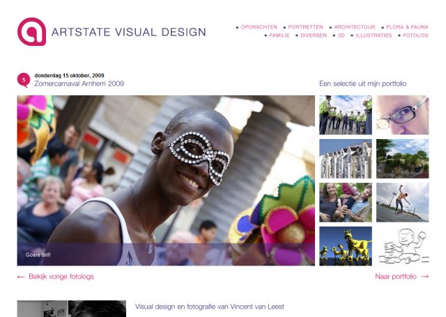 Artstate Visual Design screenshot