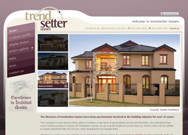 Trendsetter Homes screenshot