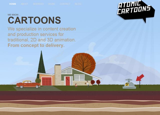 Atomic Cartoons screenshot