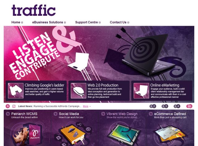 Traffic Online Media Services screenshot