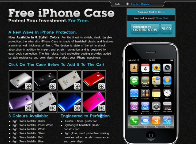 Free Iphone Case screenshot