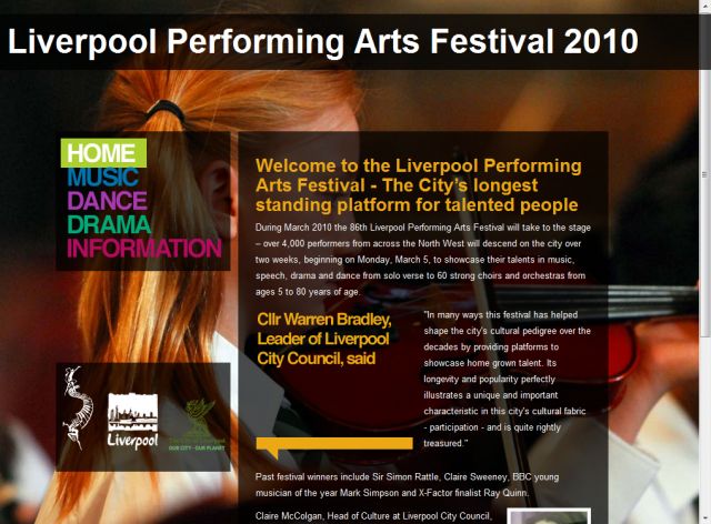 Liverpool Performing Arts Fest screenshot