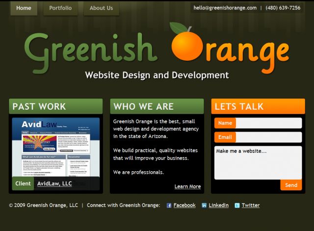 Greenish Orange screenshot