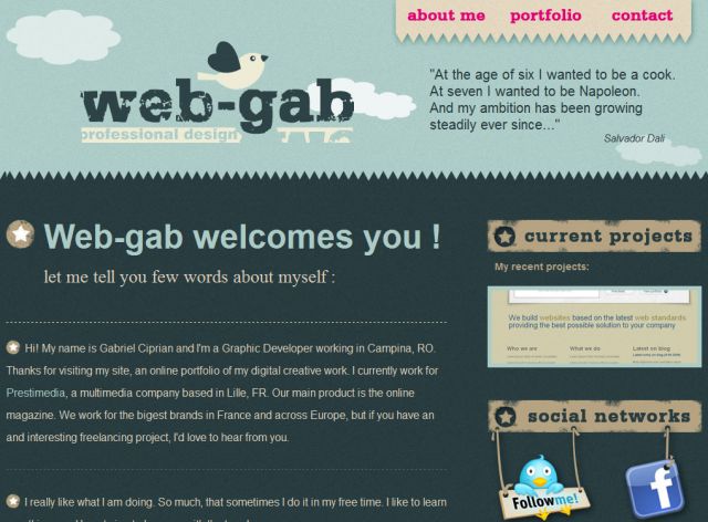 web-gab.com screenshot