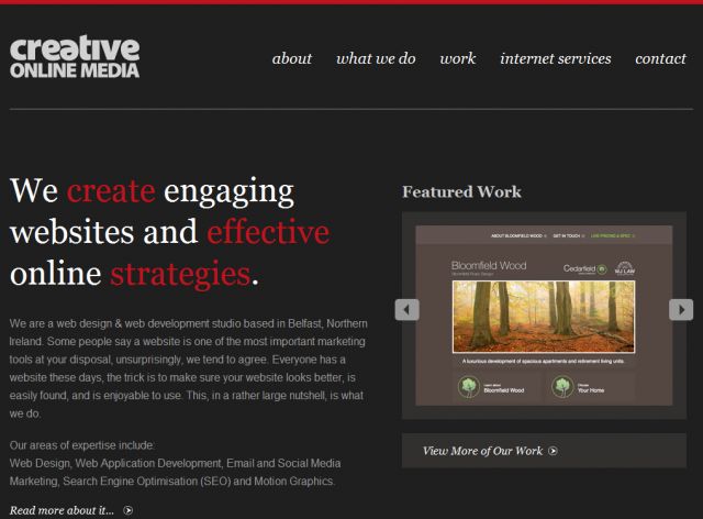 Creative Online Media screenshot