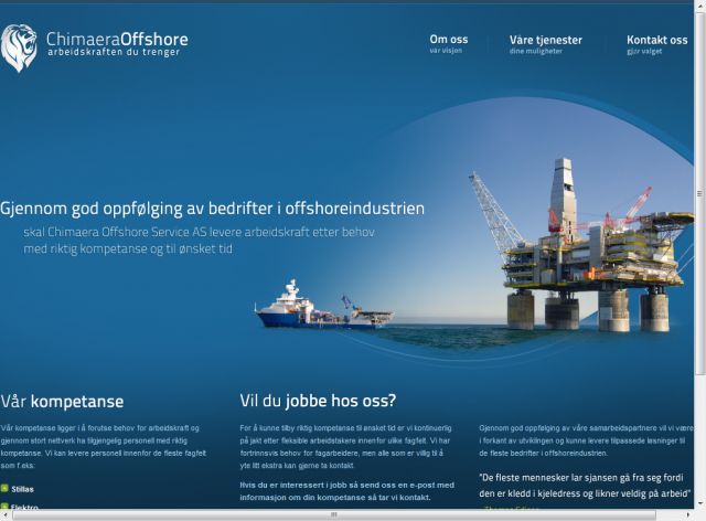 Chimaera Offshore screenshot